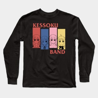 Kessoku Band x Black Flag Long Sleeve T-Shirt